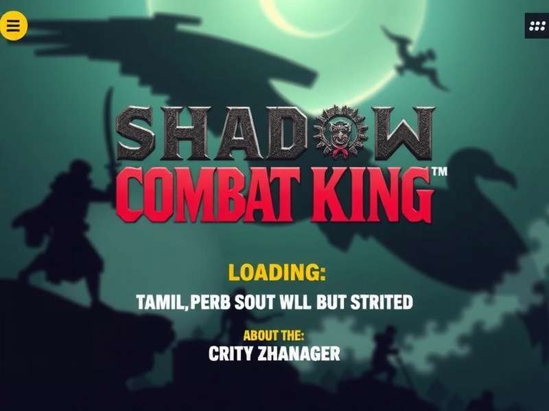 Shadow Combat King - Cultural References Shadow Combat King loading screen showing a Tamil proverb about strength